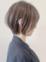 セイドット リー(Say. Ree)&nbsp;say.ショートボブひし形ショートダークレッドコーラルオレンジ