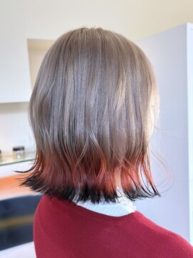 タイドヘアー 高槻2号店(TIDE HAIR) 【デザインカラー】キツネカラー