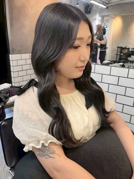 チュチュ(chuchu) ブリーチなしダブルカラー/韓国/顔まわり/レイヤー/東久留米