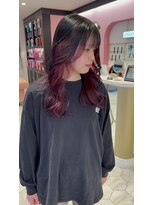 アマンドール(Aman D'or)&nbsp;可愛いインナーカラー♪（内藤）