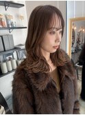 ブリーチなしダブルカラー×ベージュ