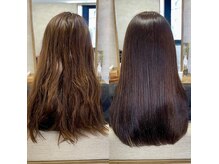 アビアン バイ レオネ 芦屋店(avien by Leone)の雰囲気（セット面からの眺めは、季節を感じる素敵なお庭です♪）