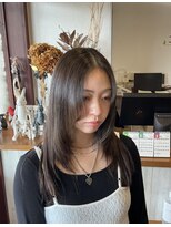 ジッカジッカ(Jicca Zicca)&nbsp;オリーブベージュ　/  レイヤーカット