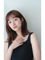 ガーデン ジングウマエ(GARDEN jingumae) カーテンバング/シースルー/切りっぱなし/黒髪/ストレート