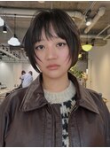 <kacho>ショートボブ 顔まわりレイヤー