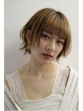オーク たまプラーザ(OAK) ショートレイヤー×春色カラー