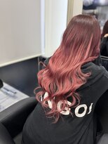 ヘアーデザイン ジェルム(Hair Design germe)&nbsp;ピンクグラデーション MAYUKO