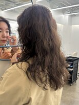 トーカ(tohka)&nbsp;ミディアムパーマニュアンスパーマくせ毛風パーマ