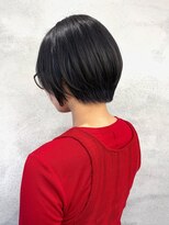 イソラヘアアトリエ(Isola hair atelier) 【Isola】ダークグレー×ショートボブ y