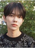ビジネスヘア就活ヘアツーブロック刈り上げ韓国メンズ