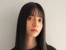 【髪質改善】カット＋j弱酸性ストレート＋marbb付  肩上￥25300→￥22000