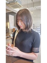 イツモノトコロ(kami to zakka) 【イツモノトコロ】透明感たっぷりヘーゼルベージュ