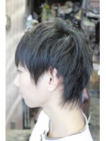 オーバーキャプテンネイキッド(OVER CAPTAIN NAKED) ユニセックス*ひし形バランスショート