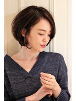 レウナ 外苑前(Reuna)&nbsp;30代、40代人気 綺麗にまとまるひし形ボブ