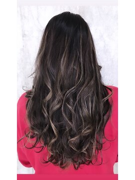 ヘアカロン 熊本本店(Hair CALON) ブラウンベースのクリアリーバレイヤージュ