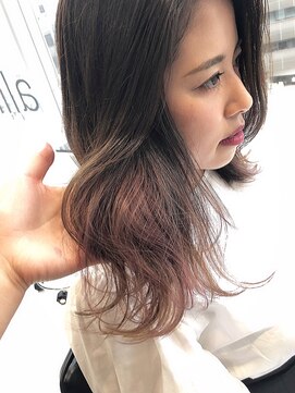 ガリカ(Gallica kinshicho) ピンクベージュ × インナーカラー