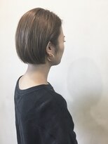 リタ ヘアメイク(Rita hair make) 大人の切りっぱなしショートボブ