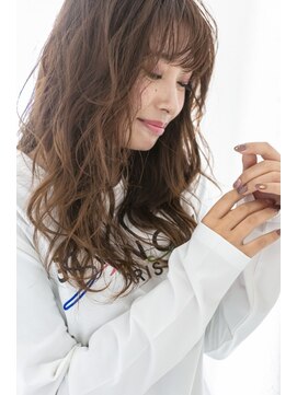 アジールヘア 北千住駅西口店(agir hair) 繊細ハイライトで色っぽロングヘア【北千住】学割U24