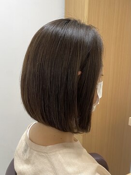 パティオン(PATIONN) サラッとドライと手櫛でまとまる、大人の上品ストレートボブ☆