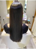 柔らかく自然な仕上がりに！酸性ストレート