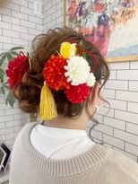 リール(THE RIRE.)&nbsp;＊THE  RIRE. 成人式×もこもこアレンジ＊