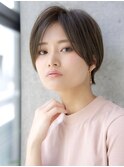 前髪なし大人ショート20代30代40代【AIN.表参道】川原大地