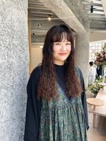 ネロ フタコタマガワ(NERO FUTAKOTAMAGAWA)&nbsp;【加藤青空】ロングヘアパーマ