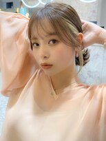 シーシンジュク 新宿南口(Sea shinjuku)&nbsp;大人ガーリー/前髪/顔周りレイヤー×ブリーチなし韓国ヘア[新宿]