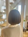 ヘアブロス 水戸店(hair BROS)&nbsp;ショートボブと相性◎オリーブベージュで柔らかい雰囲気[カット]
