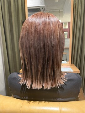 ムーン(moon) #黒髪カタログ#グレーベージュ#レイヤーロング#アッシュカラ