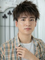 モッズヘアー メン 戸田公園店(mod's hair men)&nbsp;ゆるランダムソフトツイスパでマットブラウンショートc戸田公園