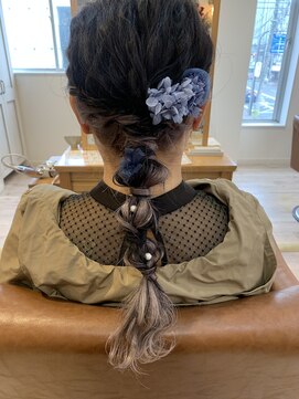 ラボヌールヘアー 宇都宮店(La Bonheur hair) あみおろしset【宇都宮駅/レイヤーカット】