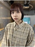 春カラー_ピンクボブ