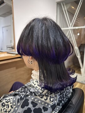 リベルテ(LIBERTE′) マッシュ×パープル