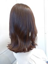 アナ ラーナ(Anna Lanna)&nbsp;上品なココアブラウン×38ミリワンカール外ハネ