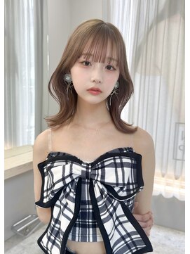 ボタン テンジン(VOTAN tenjin) 【votan_はまひ】前髪カット/韓国ヘア/髪質改善/明るめカラー/