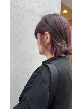 トクテ 吉祥寺(tokute) グレージュカラー/ボブウルフ/黒髪/ココアベージュ