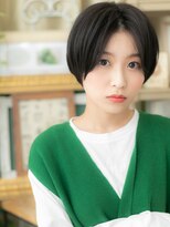カバーヘアアンドスパ ブリス 浦和(COVER HAIR&SPA bliss)&nbsp;センターパート小顔ミニボブショートマッシュh3浦和20代30代40代