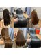 ヴィヴ(VIVE)の写真/髪質改善ストレートで手触りの良い自然なストレートヘアを実現◎思わず触りたくなるサラ艶髪を手に入れて♪