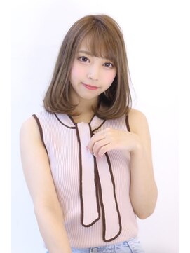 オーロ 西大寺店(ORO) ナチュラルベージュボブ