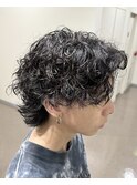 縦落ちスパイラルパーマ