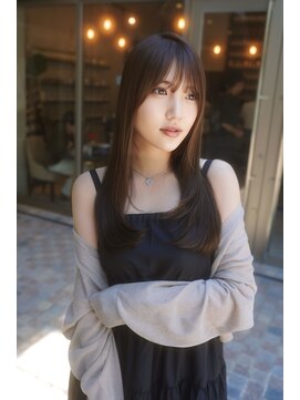 クム(kumu) 【kumu】似合わせ前髪/ロングレイヤー/栄/名古屋/20代/30代