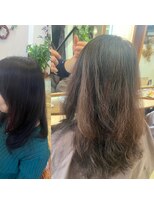 ヘアメイク ダブルス(Hair make Doubles)&nbsp;艶髪doubles mix treatmentカラー