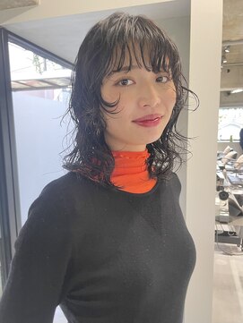 フィルムス 表参道(FILMS) ココアベージュ/黒髪/クラゲヘアー/オリーブグレー/ボブ/表参道