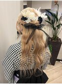 祝＊卒業式＊ヘアセット/蝶々/ハイトーン【れいな】