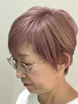 イーエル グランデ(e.ll grande) ピンクベージュショート