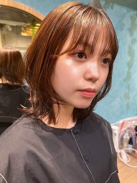 ロンドフルール 大宮東口(Lond fleur) くびれヘア/アプリコットオレンジ/髪質改善/縮毛矯正/前髪/大宮