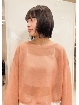 モリオ フロム ロンドン サッポロファクトリー店(morio FROM LONDON) morio札幌　札幌レイヤーボブ　ブラウンカラー