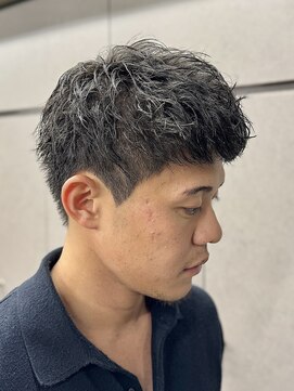 ニコ トウキョウ ロジック(nico TOKYO Logic) 刈り上げアップバングスパイキーショートパーマスパイラルパーマ