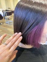 レーブバイファースト(reve by first)&nbsp;ブリーチ有ピンクパープル